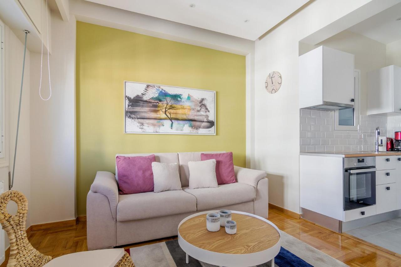 Chic Penthouse For 4 Ppl In Kolonaki Atenas Exterior foto