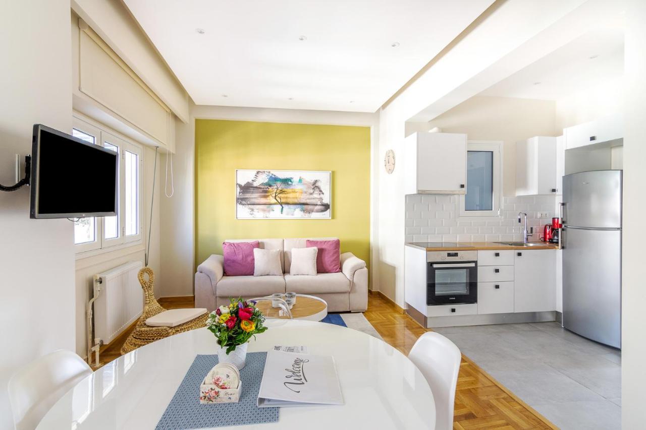 Chic Penthouse For 4 Ppl In Kolonaki Atenas Exterior foto