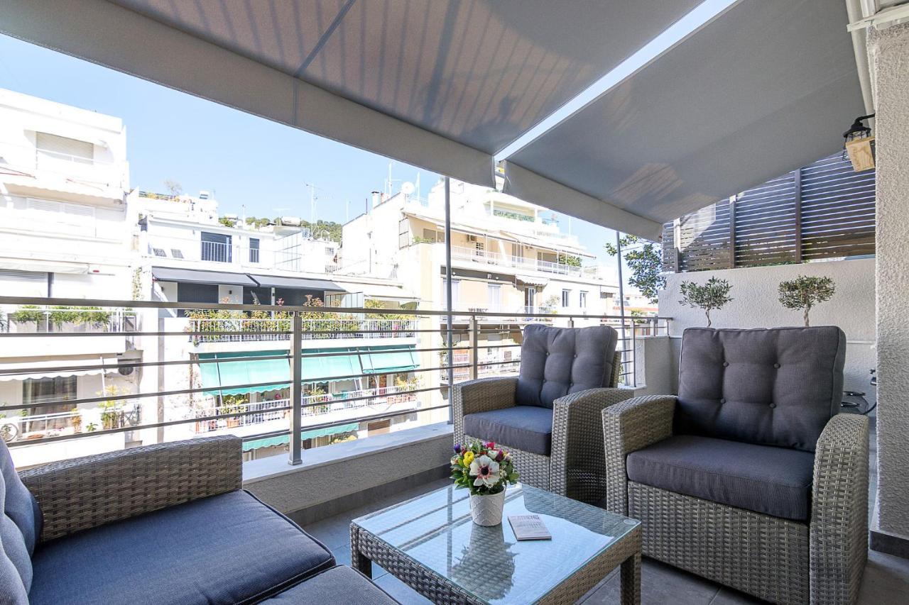 Chic Penthouse For 4 Ppl In Kolonaki Atenas Exterior foto