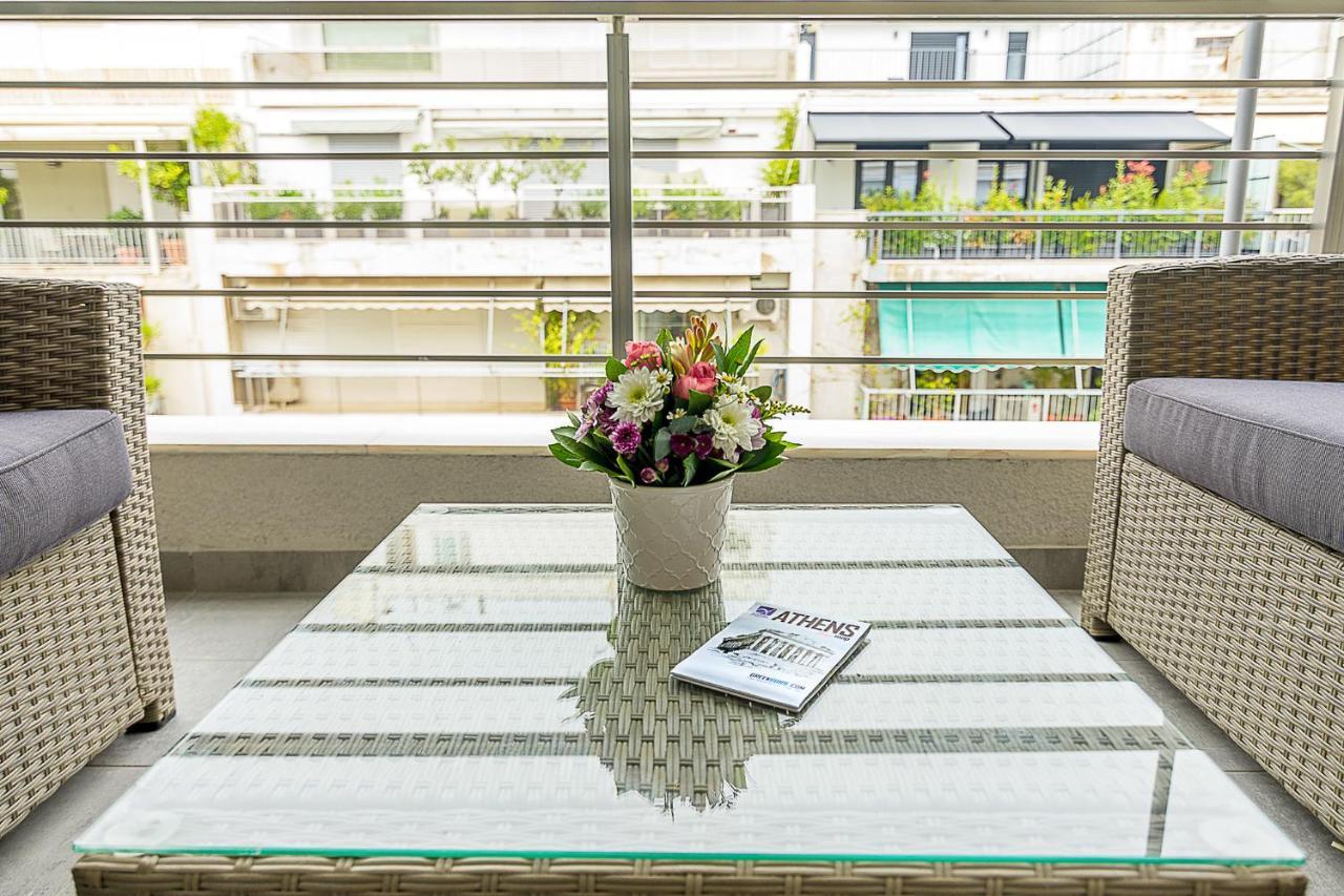 Chic Penthouse For 4 Ppl In Kolonaki Atenas Exterior foto